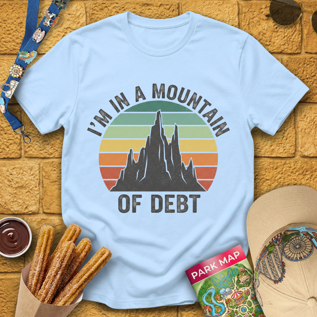 Mountain Of Debt [Vintage] T-Shirt