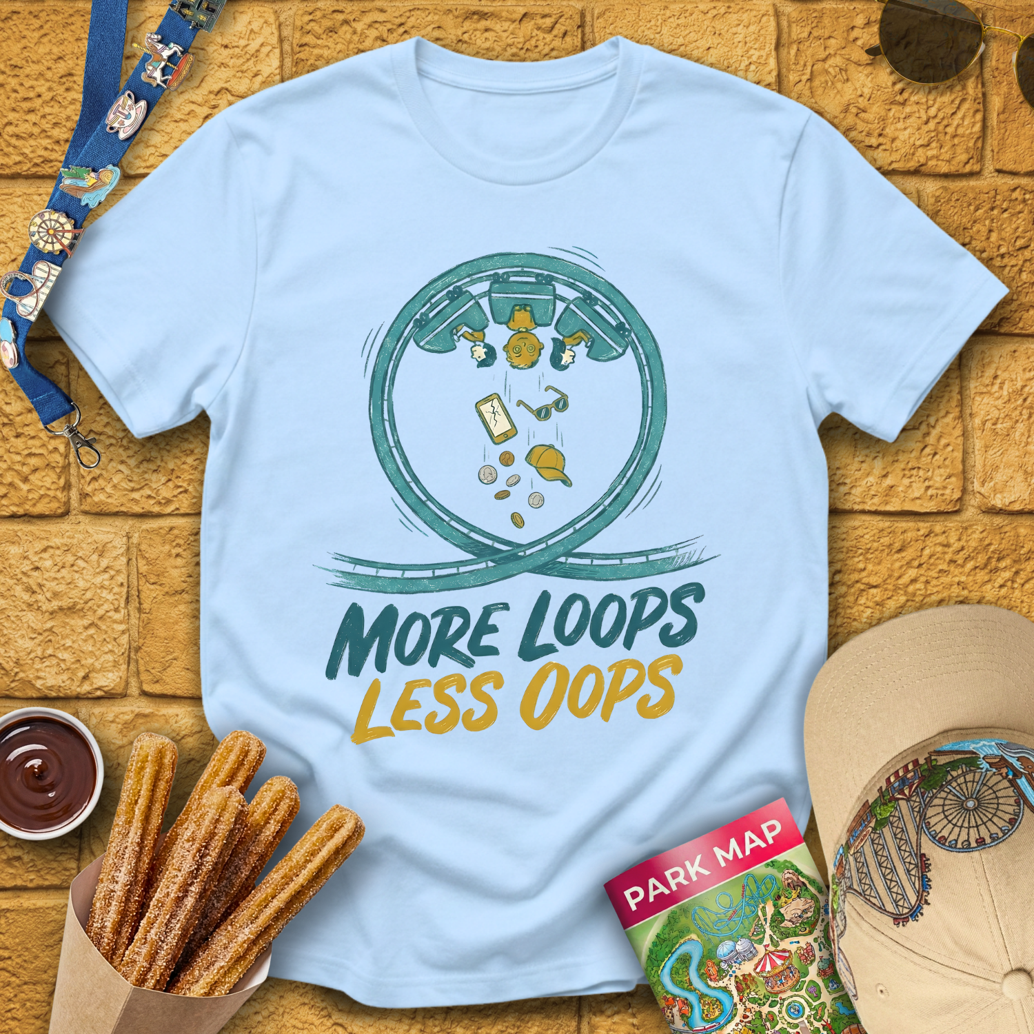More Loops, Less Oops T-Shirt