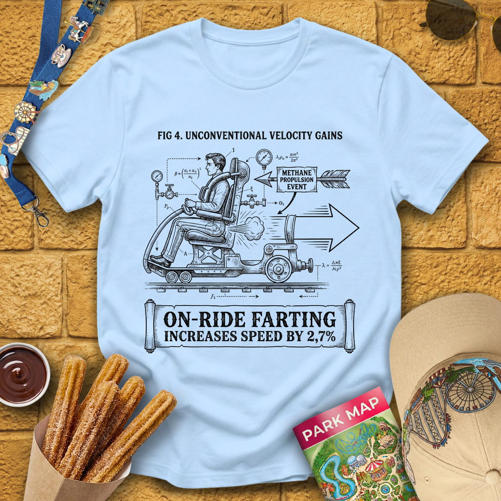 Farting Increases Speed [Tech] T-Shirt