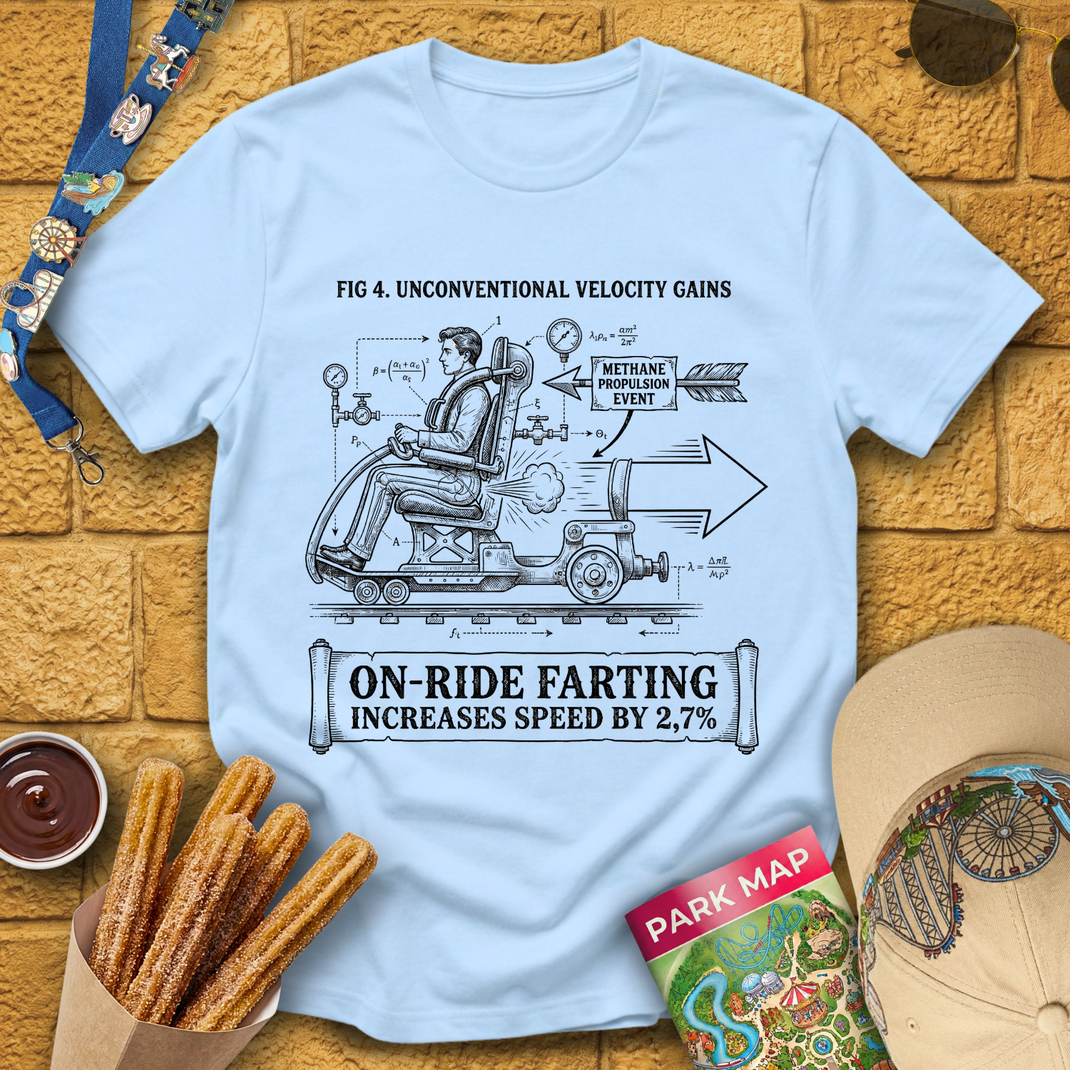 Farting Increases Speed [Tech] T-Shirt