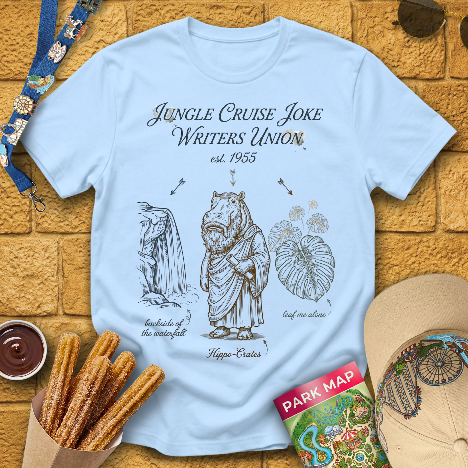 Jungle Cruise Joke [Woodcut] T-Shirt