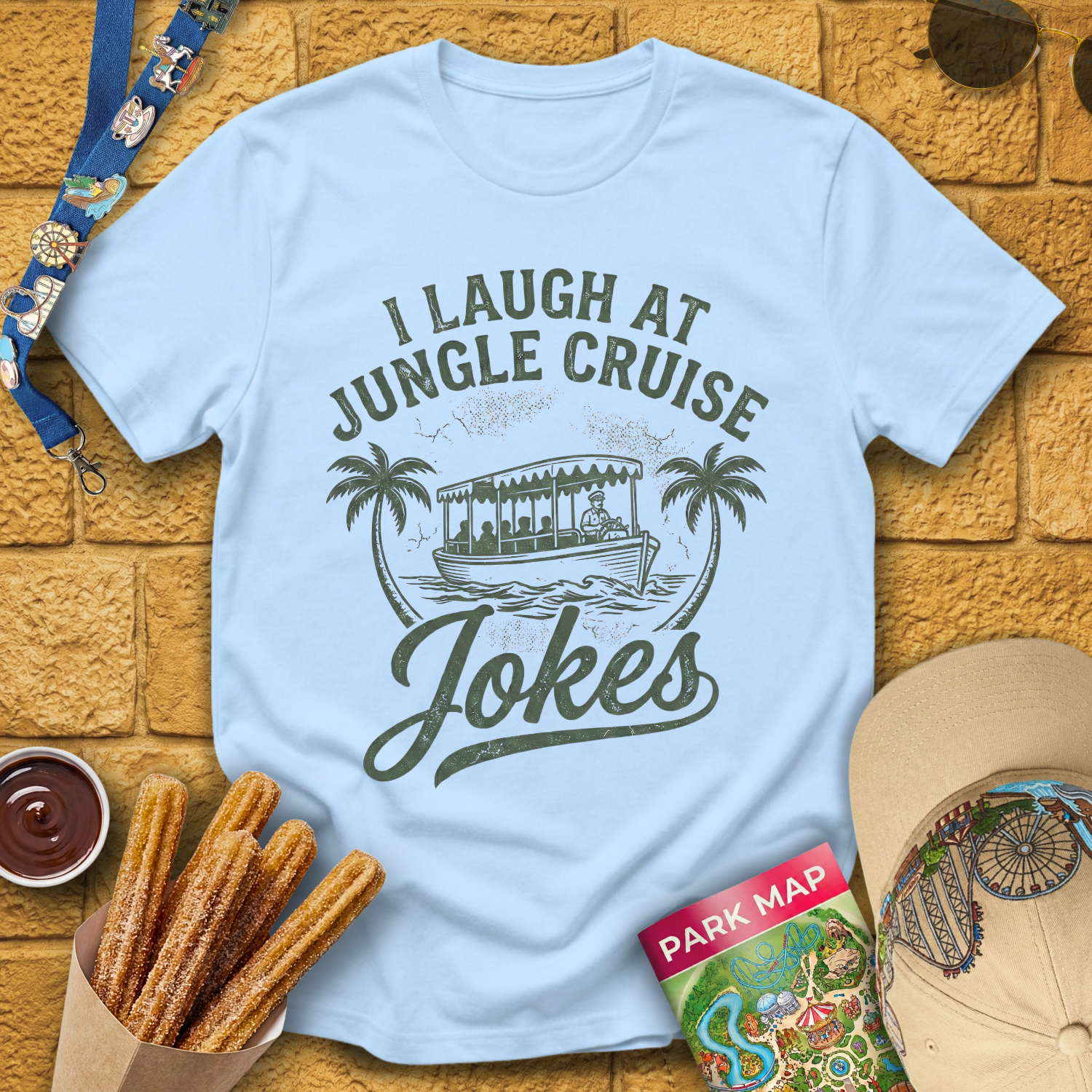 Jungle Cruise Jokes [RetroBrush] T-Shirt