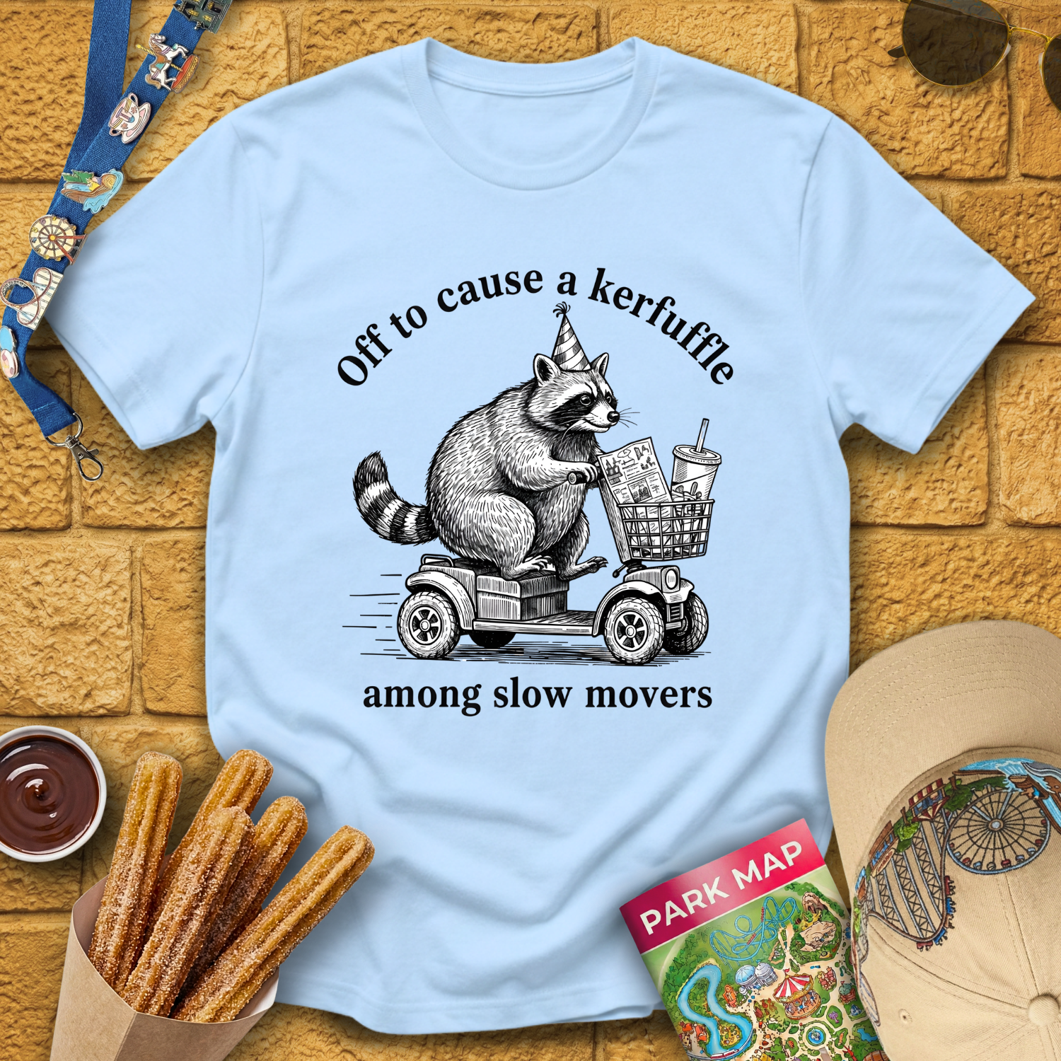 Cause A Kerfuffle [Raccoon A] T-Shirt