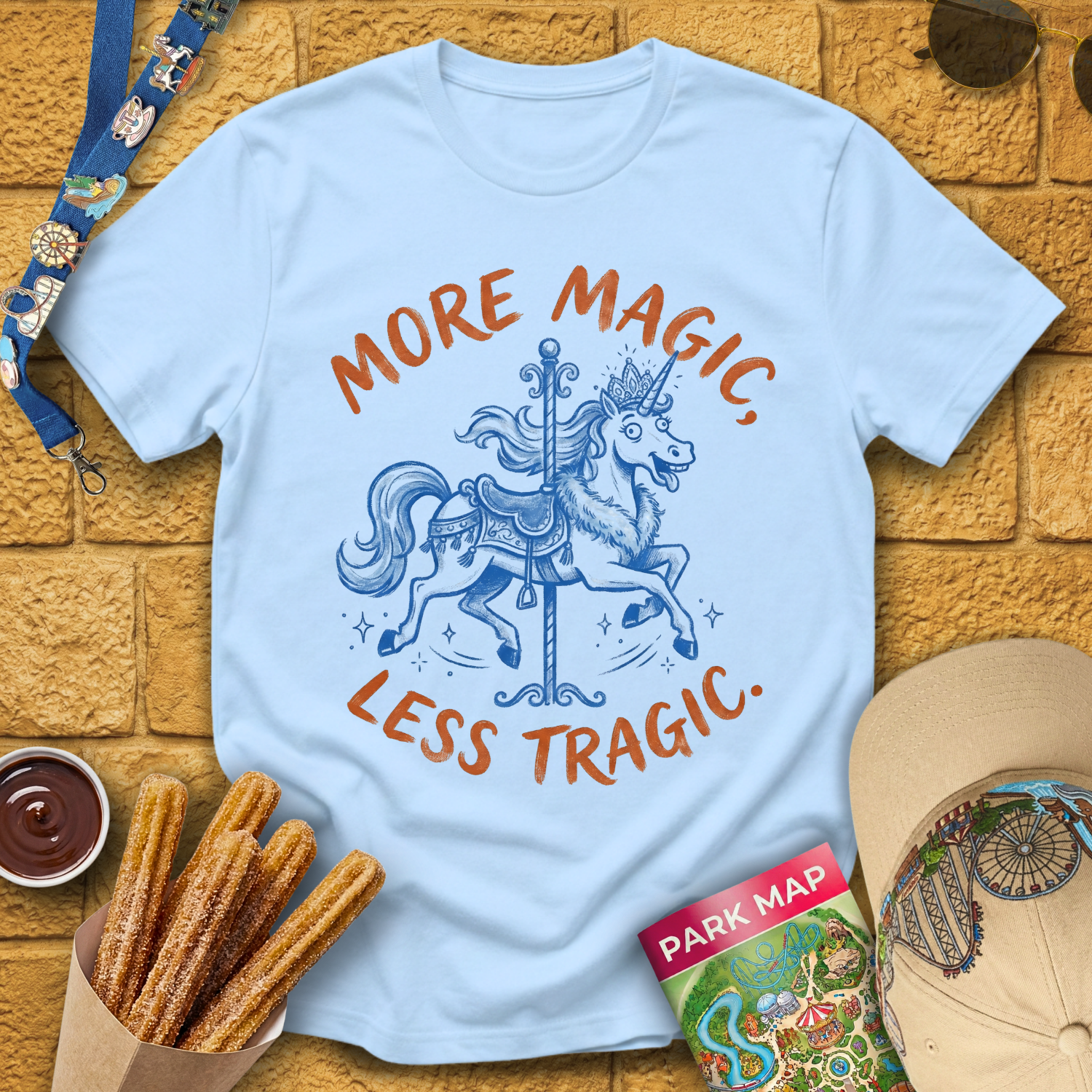 More Magic Less Tragic [Artsy] T-Shirt
