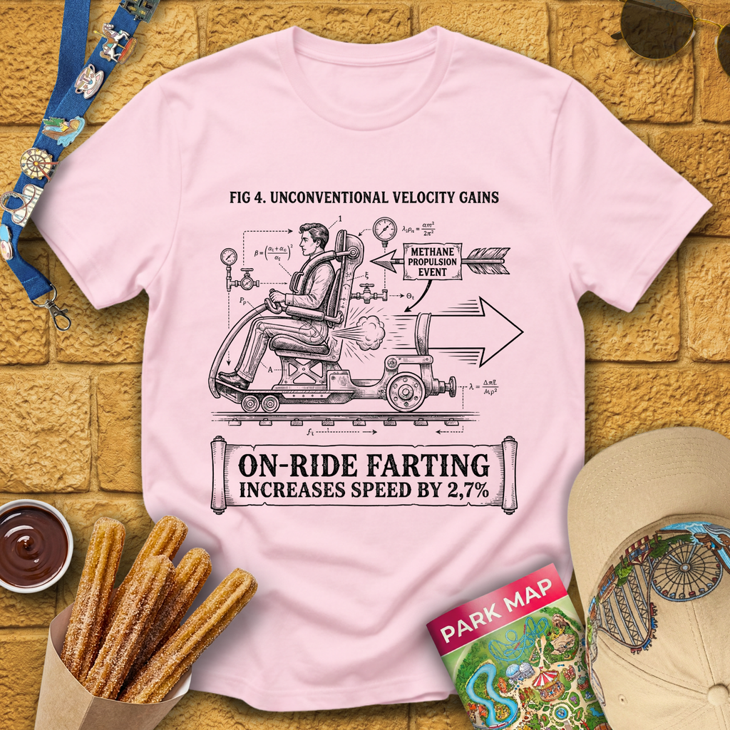Farting Increases Speed [Tech] T-Shirt