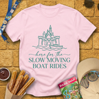 Slow Moving Boat Rides [Sleek] T-Shirt