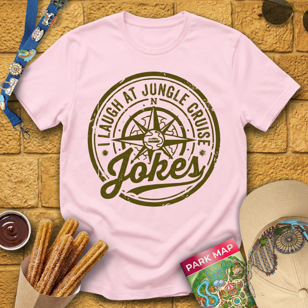 Jungle Cruise Jokes [Badge] T-Shirt
