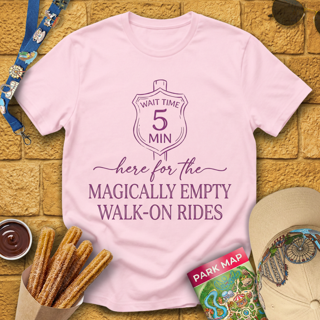 Walk-On Rides [Sleek] T-Shirt