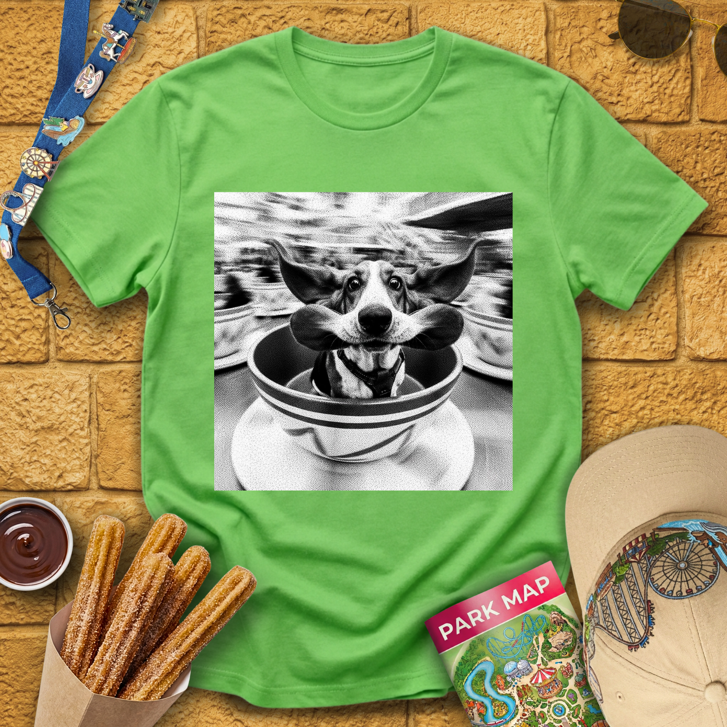 Basset Hound Teacup T-Shirt