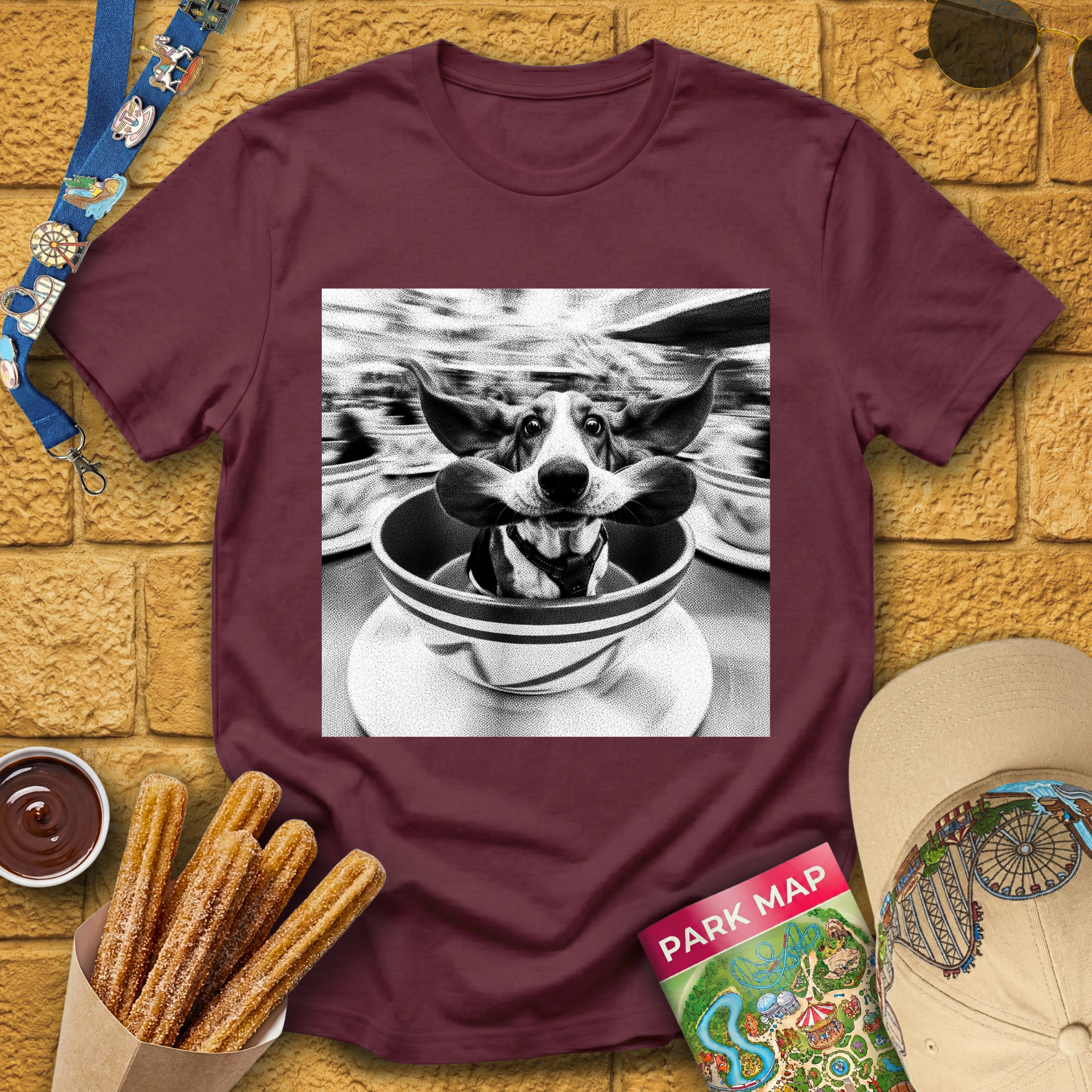 Basset Hound Teacup T-Shirt