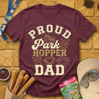 Proud Park Hopper Dad [Bold] T-Shirt