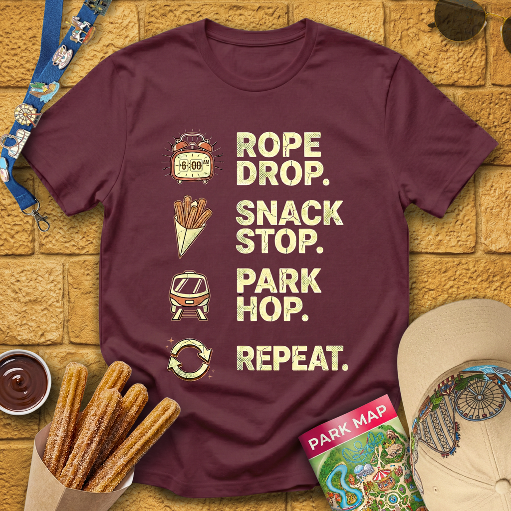 Rope Drop. Snack... [Bold] T-Shirt
