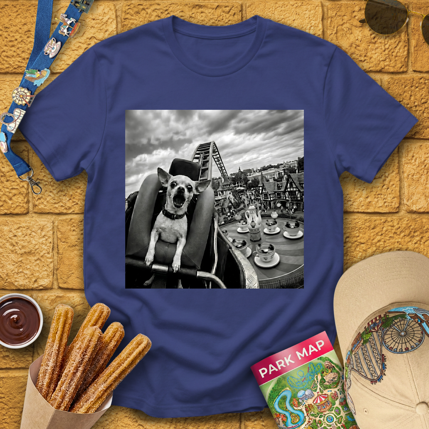 Chihuahua Dog Coaster T-Shirt