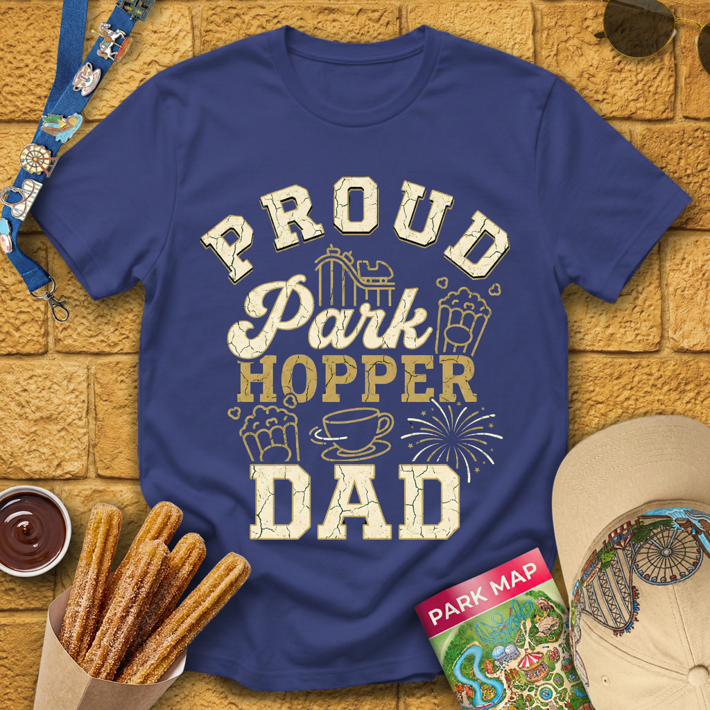 Proud Park Hopper Dad [Bold] T-Shirt