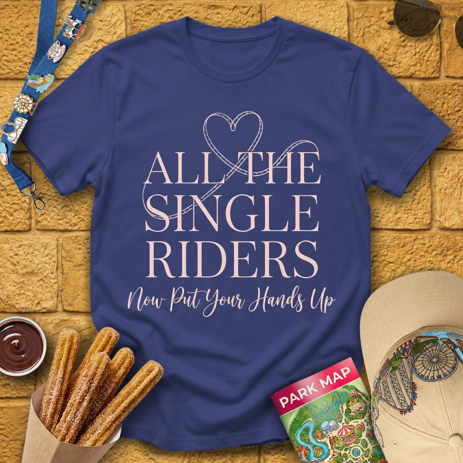 All The Single Riders [Sleek] T-Shirt