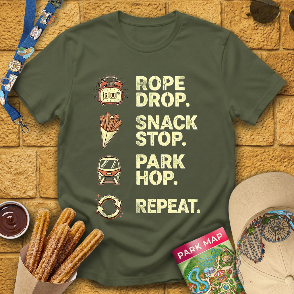 Rope Drop. Snack... [Bold] T-Shirt