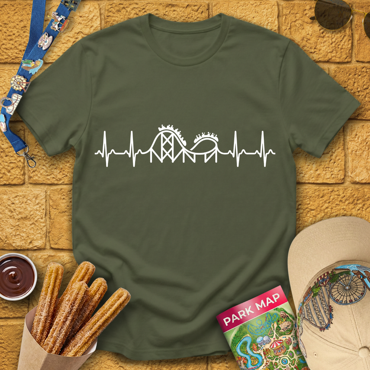 Coaster Heartbeat T-Shirt