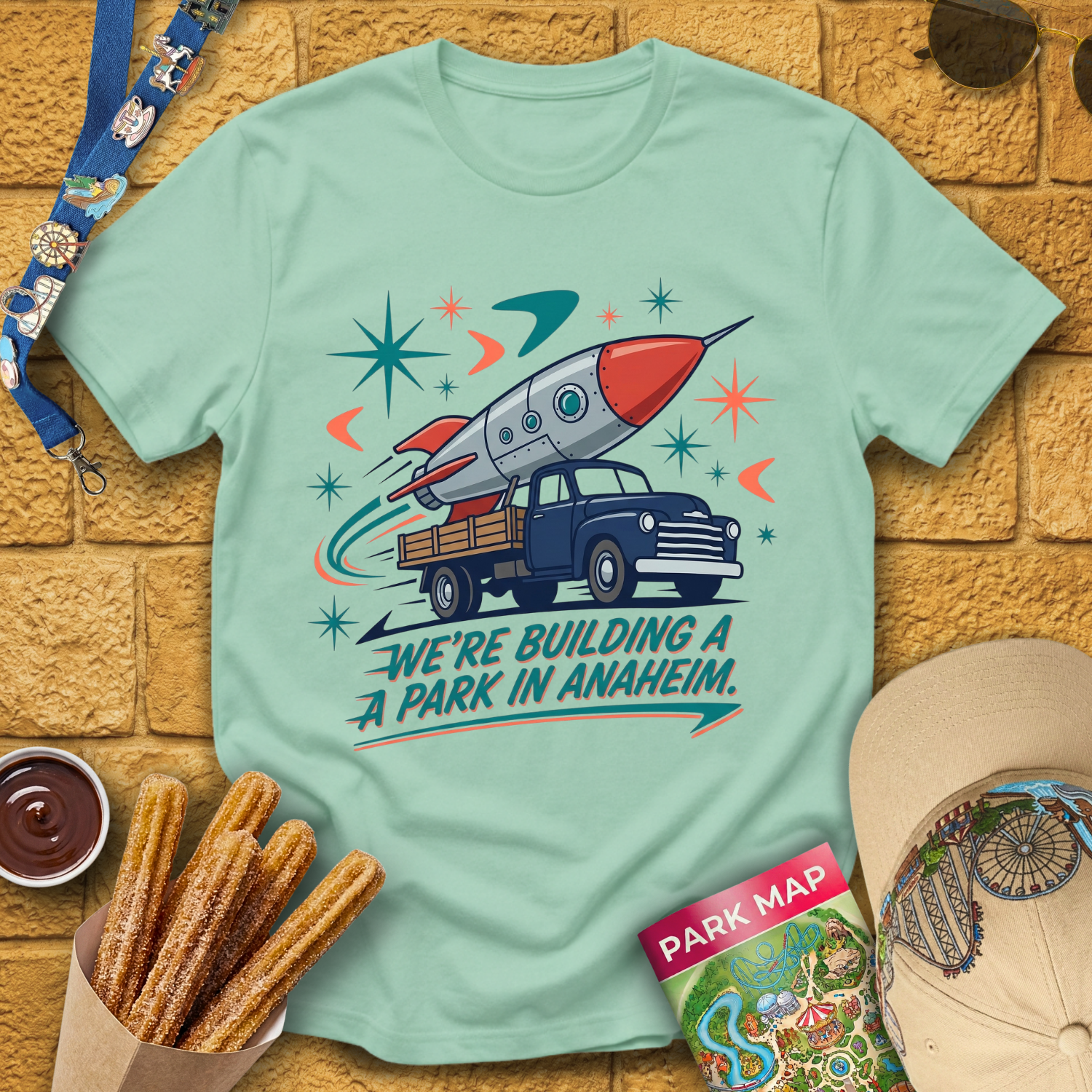 Building A Park [Rocket] T-Shirt