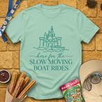 Slow Moving Boat Rides [Sleek] T-Shirt