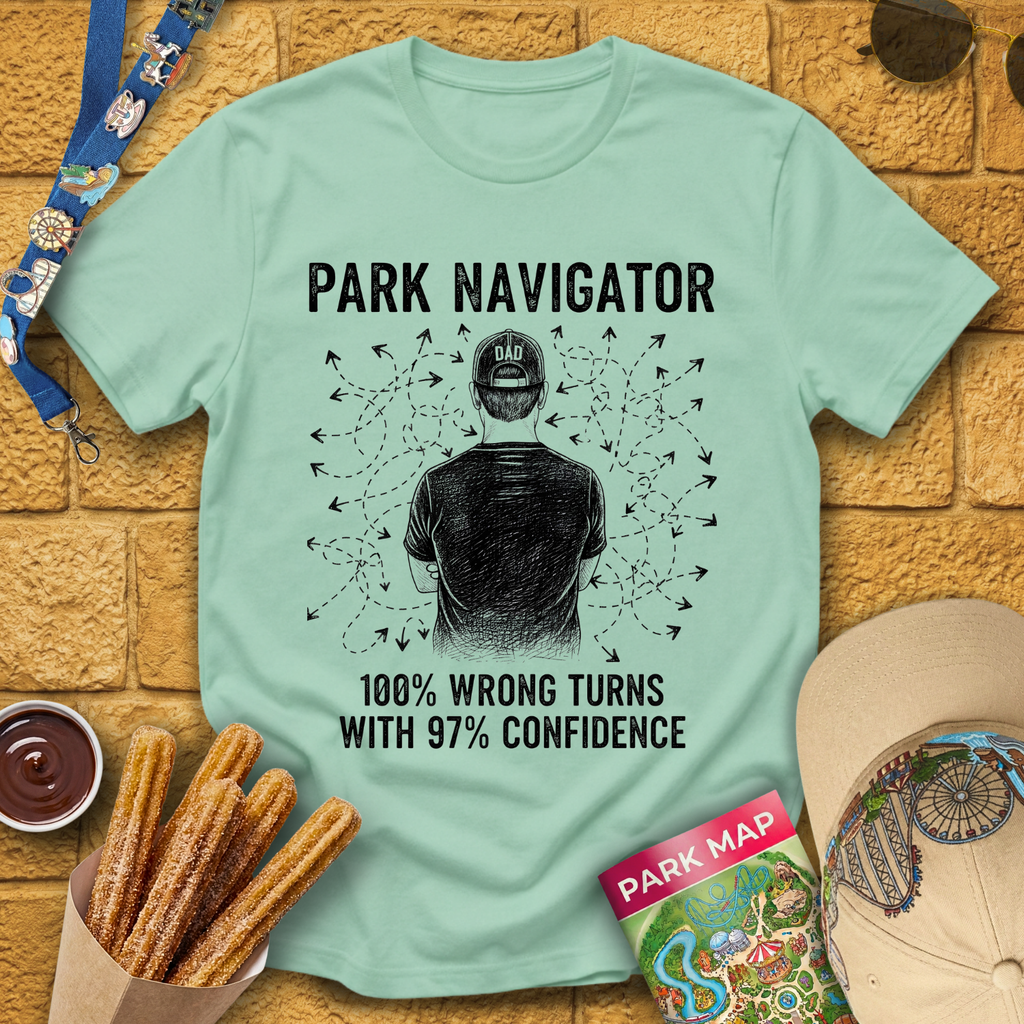 Park Navigator [Woodcut] T-Shirt