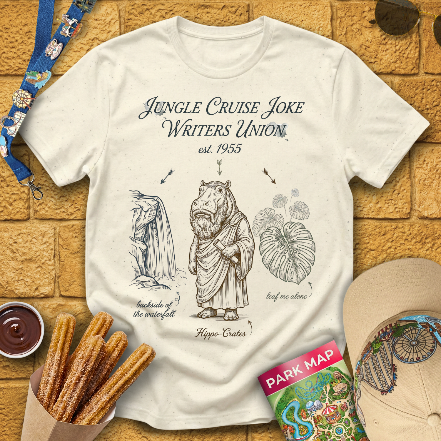 Jungle Cruise Joke [Woodcut] T-Shirt