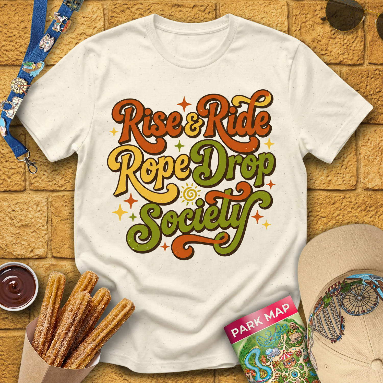 Rise&Ride Rope Drop Society T-Shirt