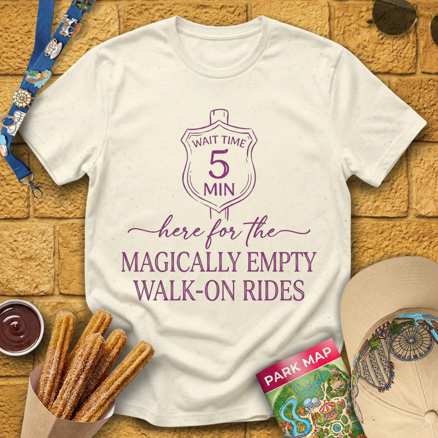 Walk-On Rides [Sleek] T-Shirt