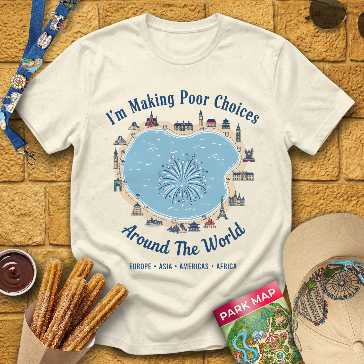 Poor Choices [Map] T-Shirt