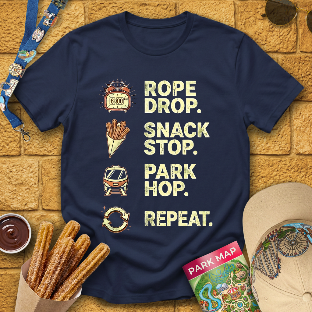 Rope Drop. Snack... [Bold] T-Shirt