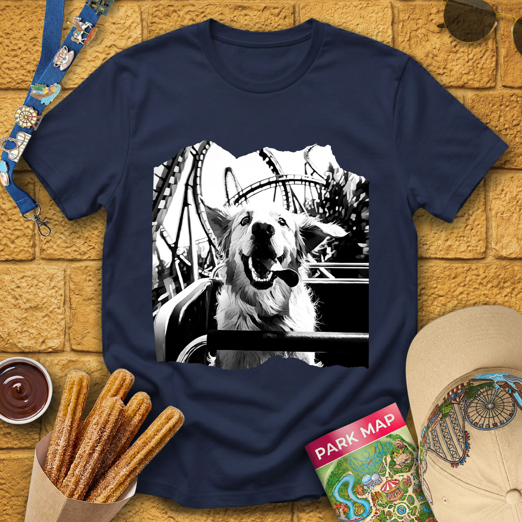 Golden Retriever Dog Coaster T-Shirt