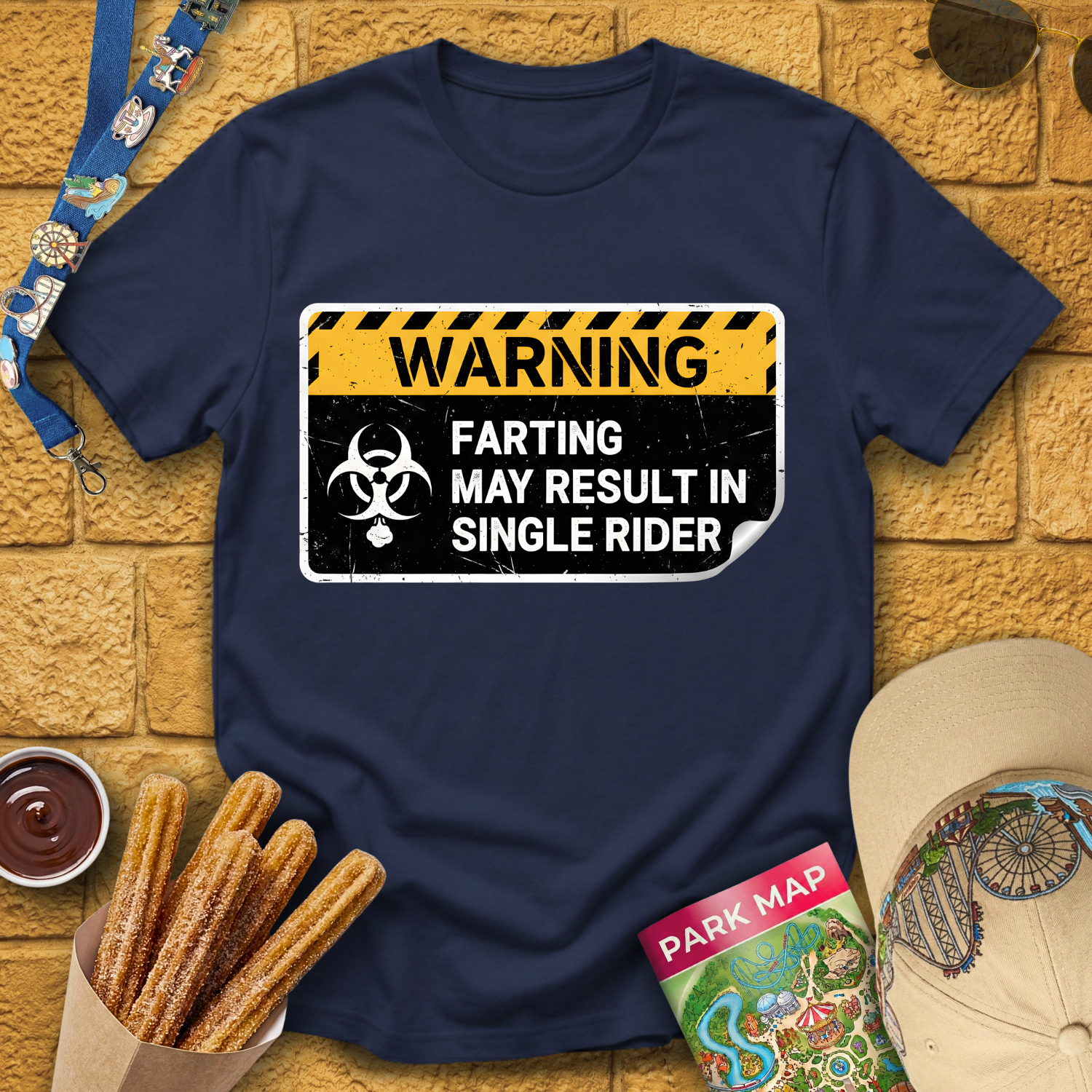 Farting Results In Single Rider T-Shirt