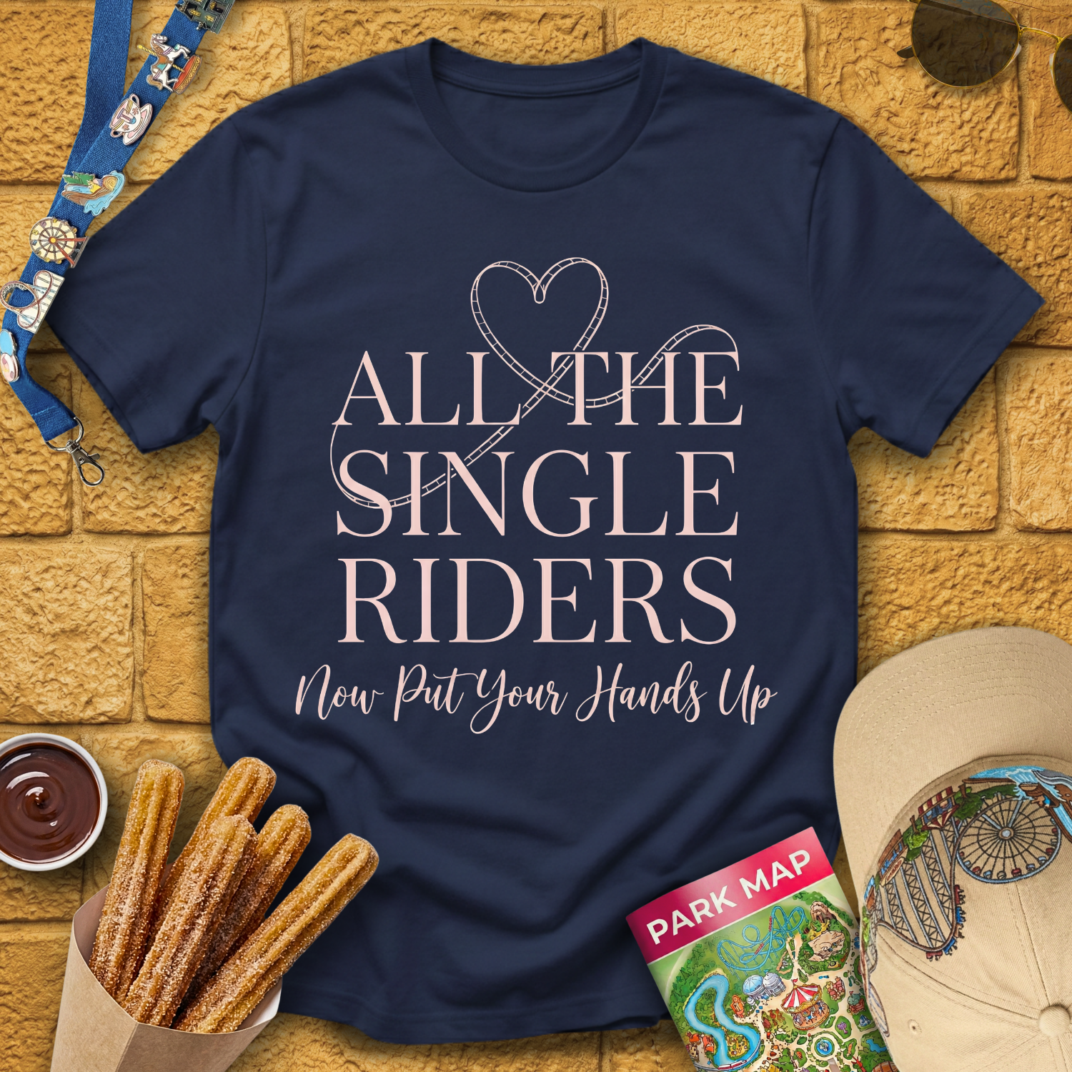 All The Single Riders [Sleek] T-Shirt