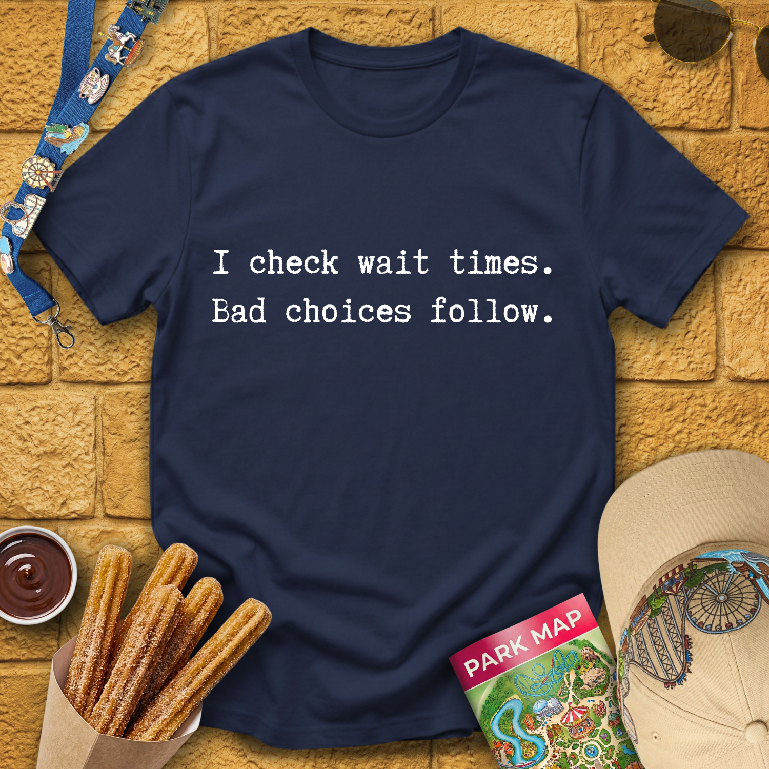 I Check Wait Times T-Shirt