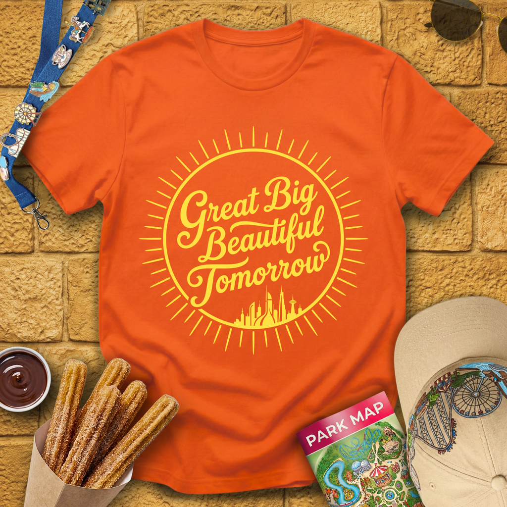 Big Beautiful Tomorrow [Badge] T-Shirt
