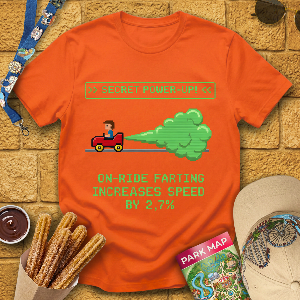 Farting Increases Speed [Arcade] T-Shirt