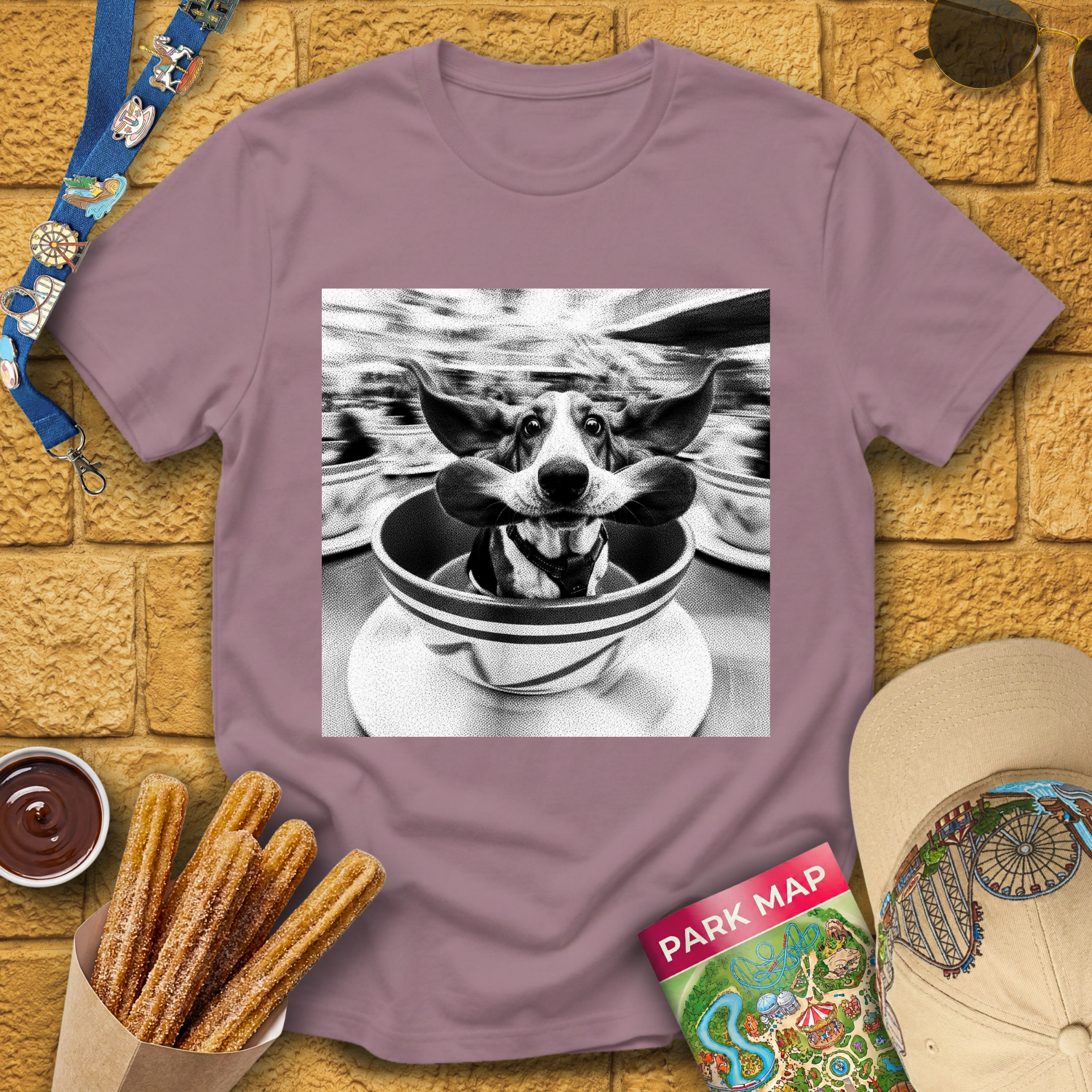 Basset Hound Teacup T-Shirt
