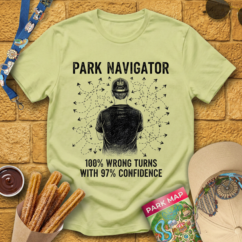 Park Navigator [Woodcut] T-Shirt