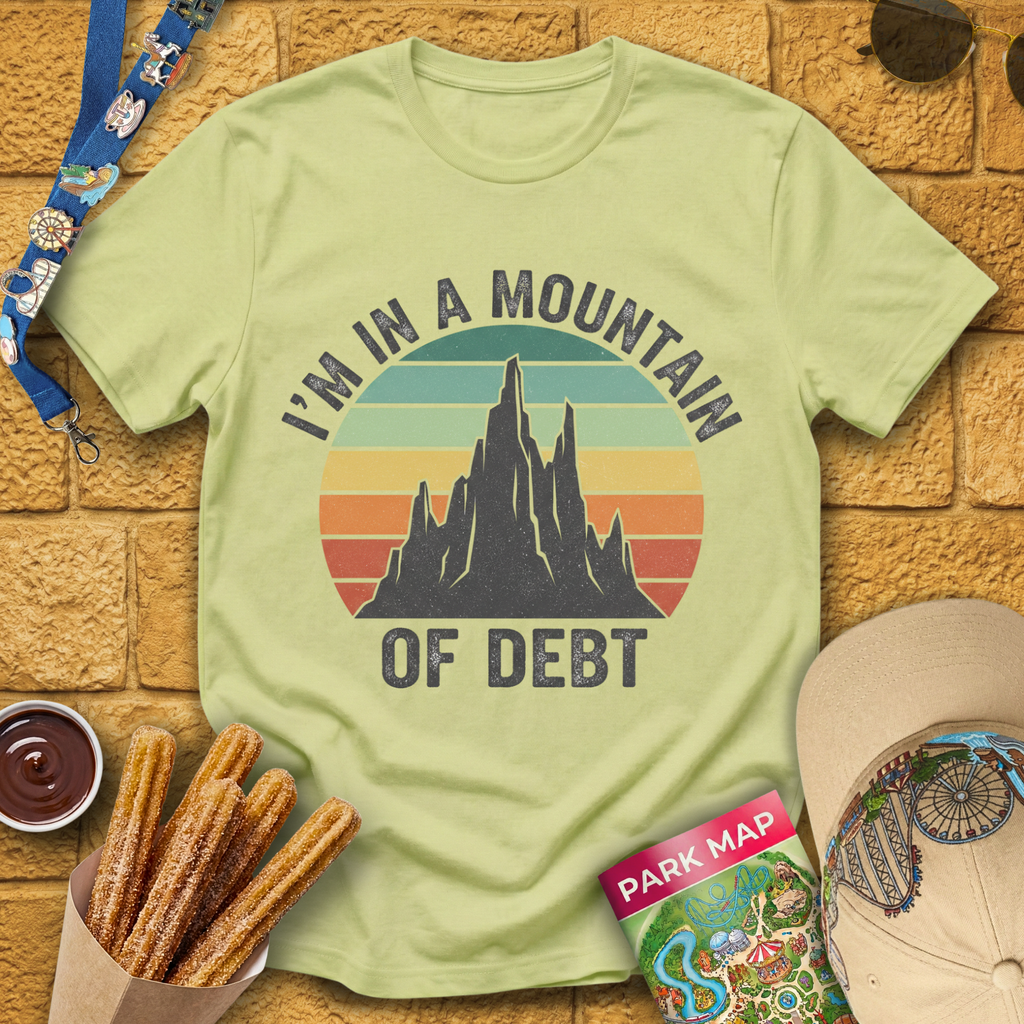 Mountain Of Debt [Vintage] T-Shirt