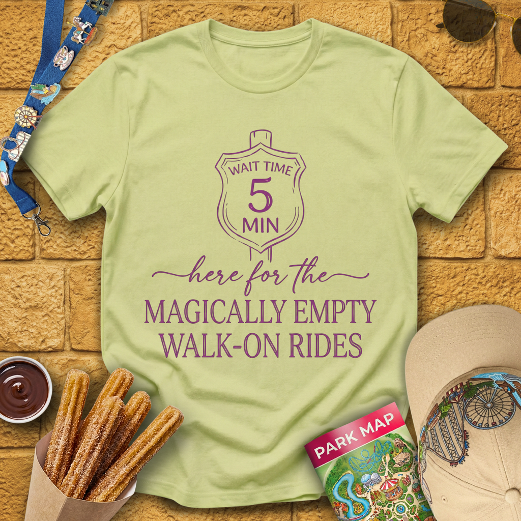 Walk-On Rides [Sleek] T-Shirt