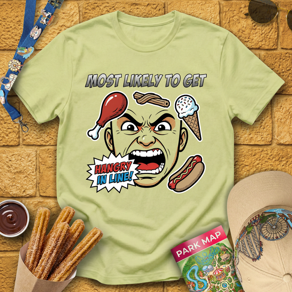 Hangry In Line [Comic] T-Shirt