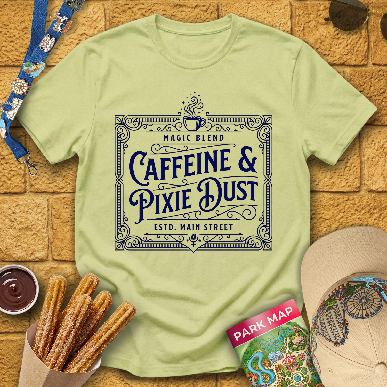 Caffeine & Pixie Dust [Victorian] T-Shirt