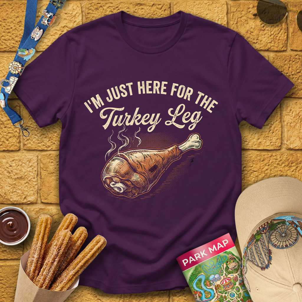 Here For Turkey Leg [Vintage] T-Shirt