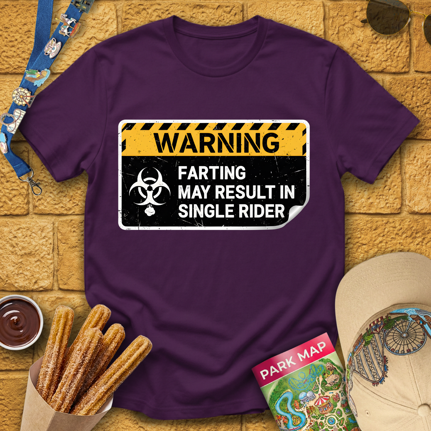 Farting Results In Single Rider T-Shirt