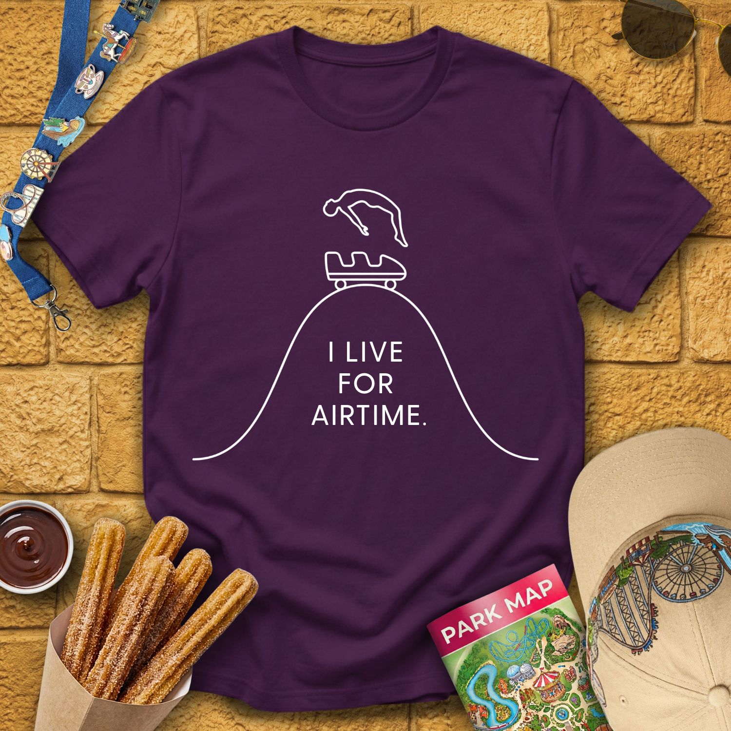 I Live For Airtime [Sleek] T-Shirt