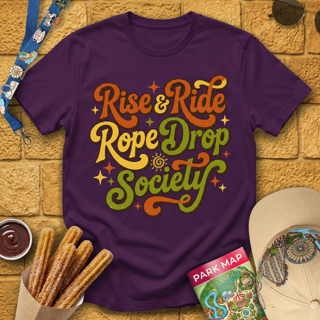 Rise&Ride Rope Drop Society T-Shirt