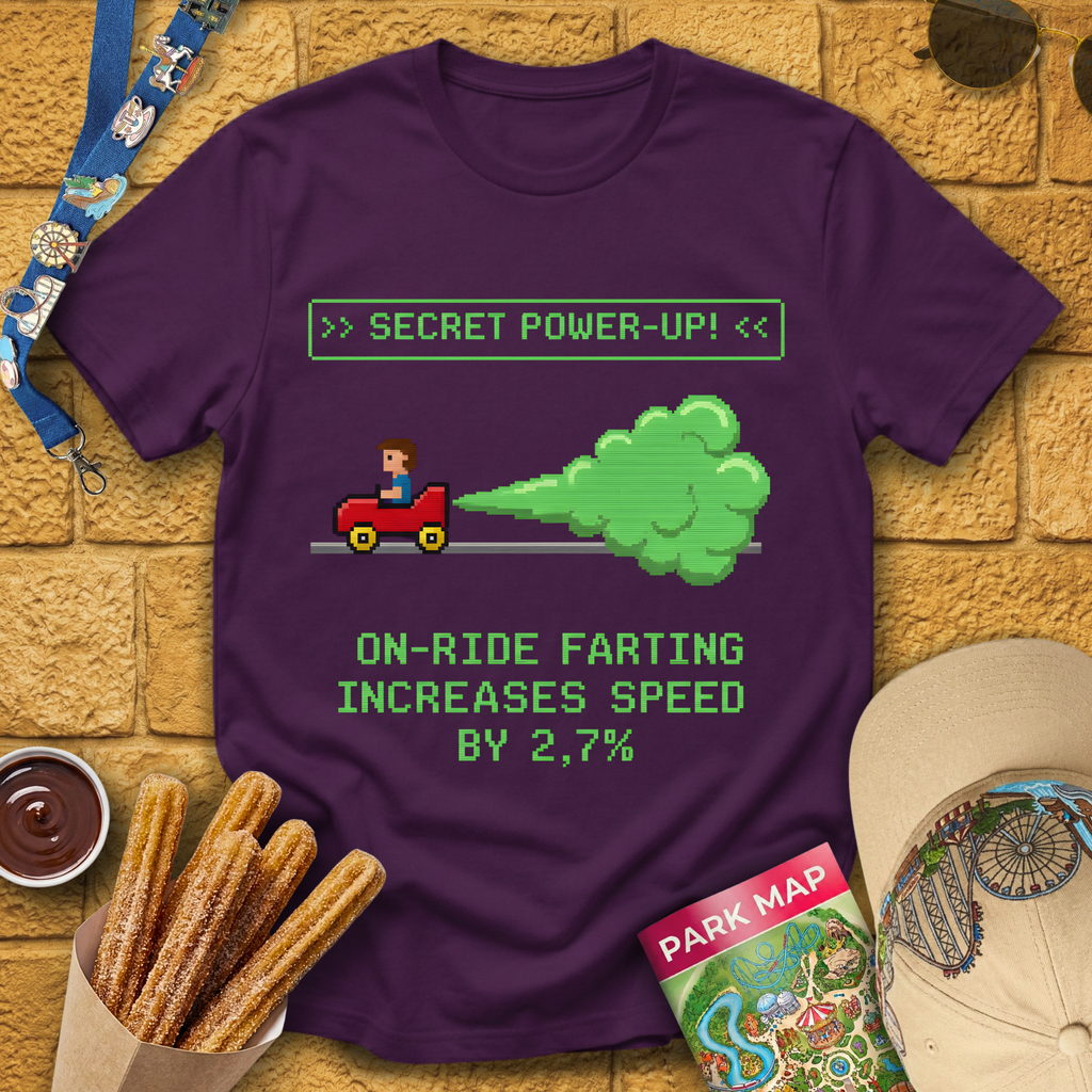 Farting Increases Speed [Arcade] T-Shirt