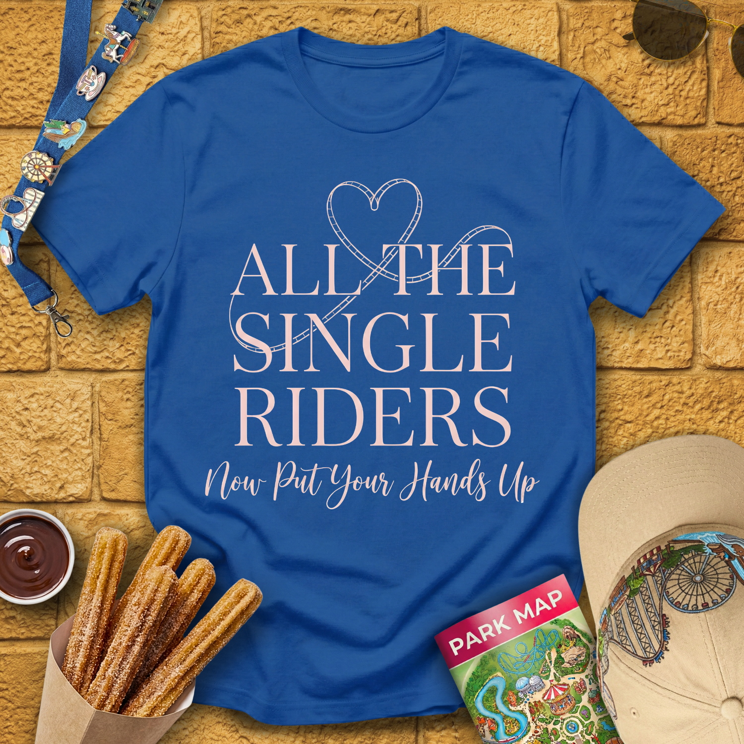 All The Single Riders [Sleek] T-Shirt