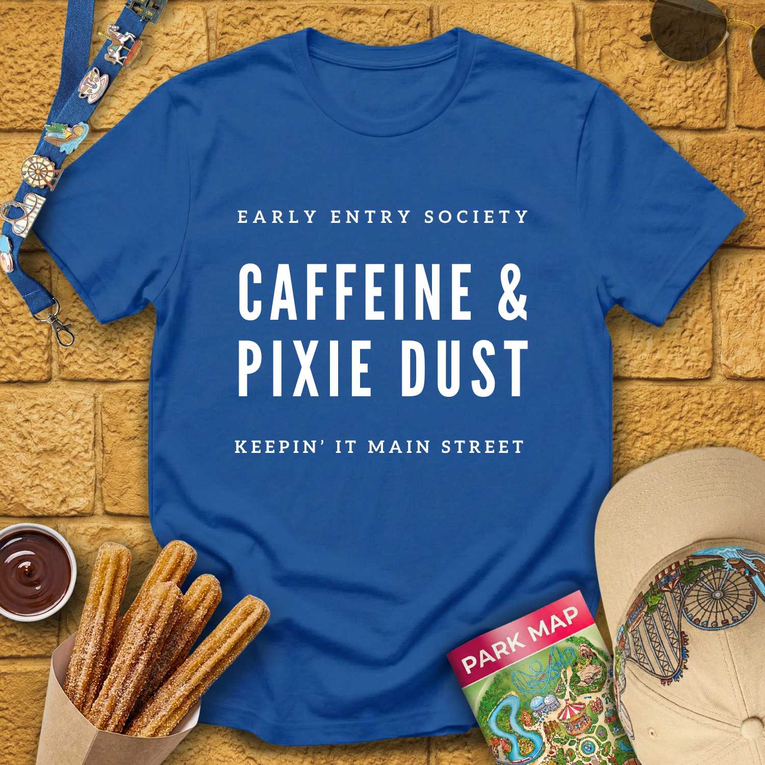 Caffeine & Pixie Dust [Sleek] T-Shirt
