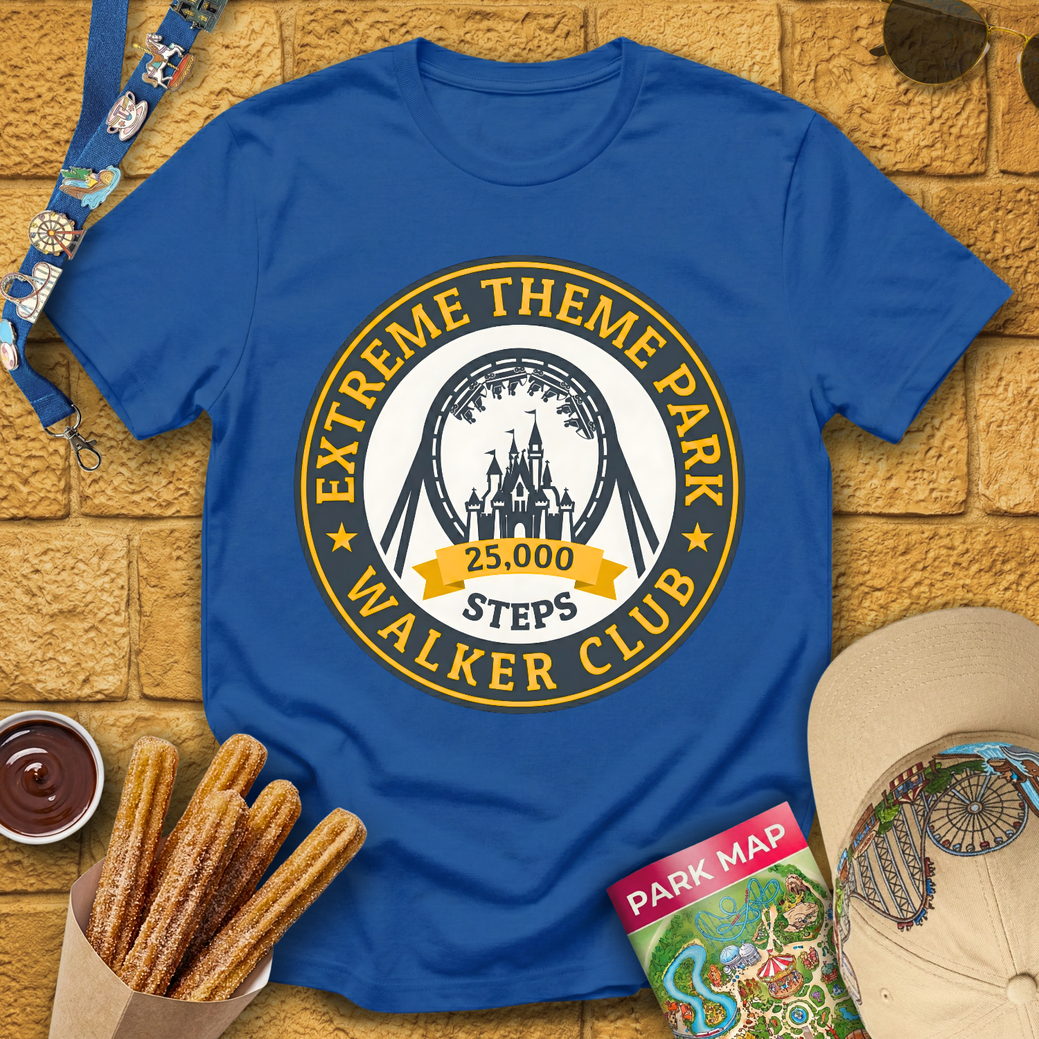 Extreme Theme Park Walker Club T-Shirt