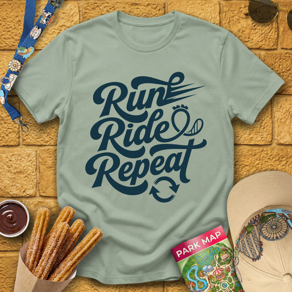 Run Ride Repeat T-Shirt